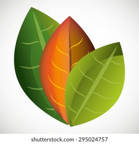 Ecology digital design, vector illustration eps 10.