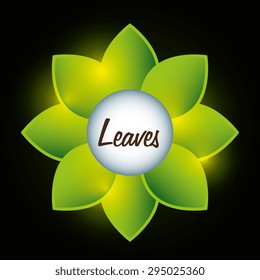 Ecology digital design, vector illustration eps 10.