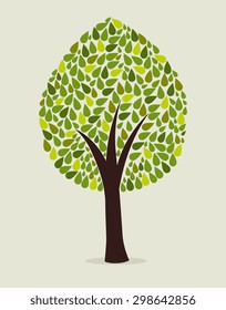 Ecology digital design, vector illustration eps 10.