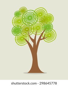 Ecology digital design, vector illustration eps 10.
