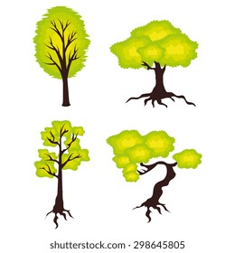 Ecology digital design, vector illustration eps 10.