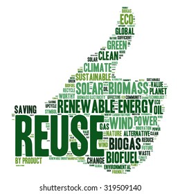 Ecology Earth concept word collage 