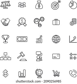 Elementos ecológicos icono de línea negra Vector libre