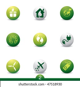 Ecology and energy icon series 2