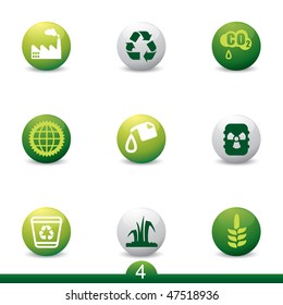 Ecology and energy icon series 4