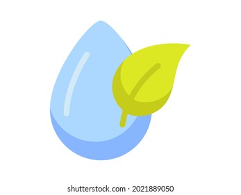 ecology environment clean energy single isolated icon with flat style