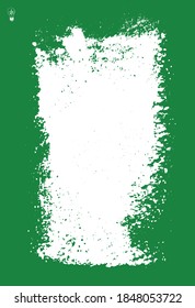 Ecology and environment concept with Paint splash vector texture for bio badge, eco friendly banner, eco love content, green thinking symbol, environmental protection agency design — Organic farming.
