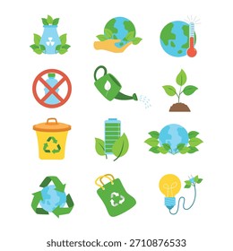 Ecology and Environment Element Illustration Collection