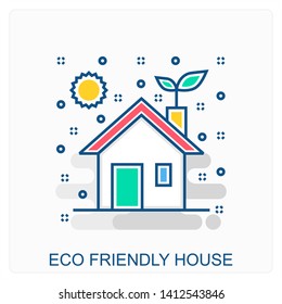 Ecology and Environment Icon Concept