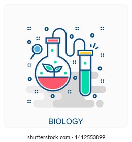 Ecology and Environment Icon Concept