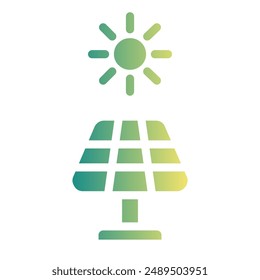 Icono de ecología y medio ambiente con diseño relleno, icono de glifo. Ilustración vectorial relacionada con la ecología con diseño simple aislado sobre fondo blanco