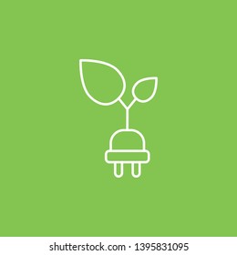 Ecology and environment icon - Vector. Simple element illustration from UI concept. Ecology and environment icon - Vector. Infographic concept vector illustration. on white background