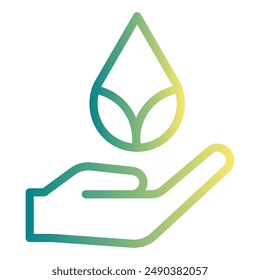 Ecology and environment icons with line design, line icons. Ecology related vector illustration with simple design isolated on white background