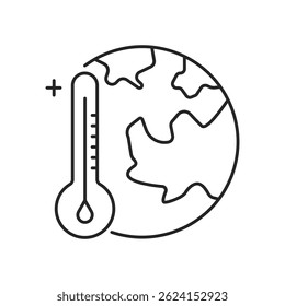 Ecology and environment line icon. Environment, sustainability, nature, recycle, renewable energy, eco-friendly, forest, wind power, green symbol and more.