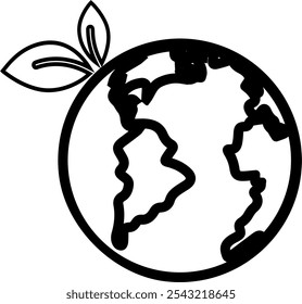 Iconos de línea de ecología y medio ambiente. Trazo Editable. Pixel perfecto. Para móviles y Web. Contiene iconos tales como hoja, ecología, medio ambiente, panel solar, bosque, planta, mundo,