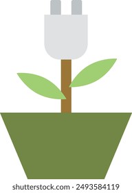 a ecology environment object illustration