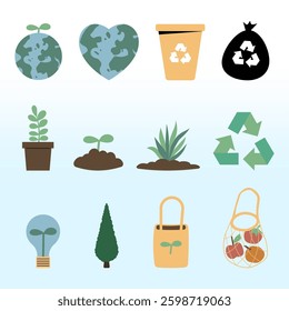 Ecology and Environment Sustainability elements