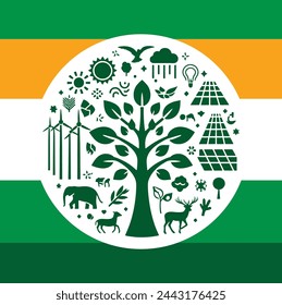 Ecology Flag | Happy Earth Day | World Earth Day 