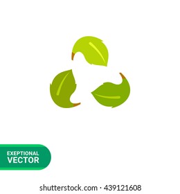 Ecology flat icon