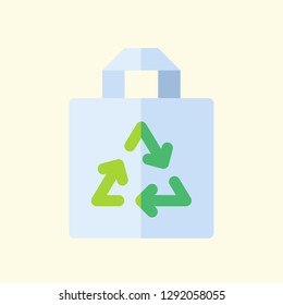 Ecology Flat Icon Vector Graphic Download Template Modern