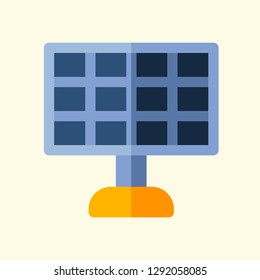 Ecology Flat Icon Vector Graphic Download Template Modern