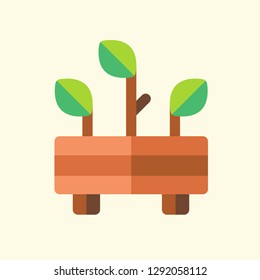 Ecology Flat Icon Vector Graphic Download Template Modern