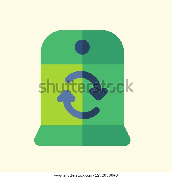 Ecology\
Flat Icon Vector Graphic Download Template\
Modern