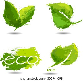 Ecology  friendly different icon set