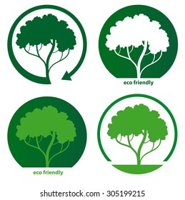 Ecology friendly different icon set