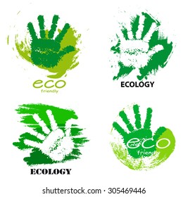 Ecology friendly different icon set