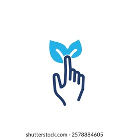 ecology friendly metaphore colored icon vector design good for web or mobile app