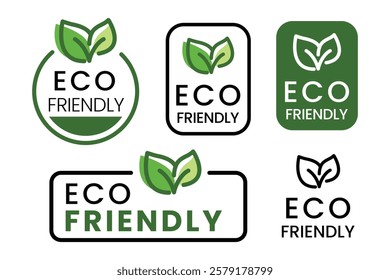 ecology friendly sign vector design good for product information