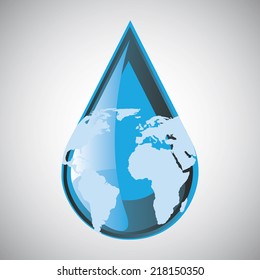 ecology graphic design , vector illustration
