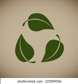 ecology graphic design , vector illustration