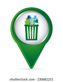 ecology graphic design , vector illustration