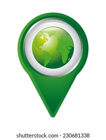 ecology graphic design , vector illustration
