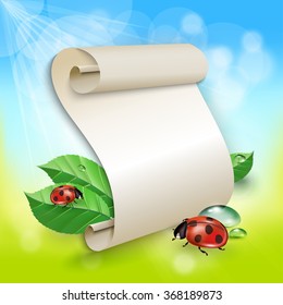 ecology green background