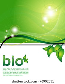 ecology green background