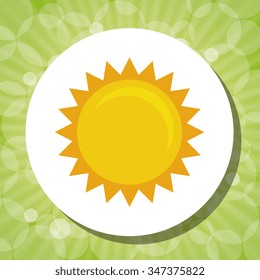 Ecology and green energy graphic design, vector illustration eps10