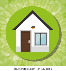 Ecology and green energy graphic design, vector illustration eps10