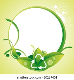 Ecology and green globe design