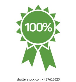 ecology green icons set on white background