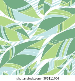 Ecology. Green leaves. Spring. Summer. Freshness.