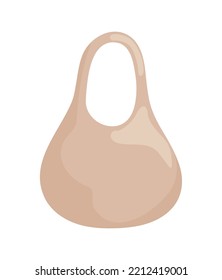 ecology handbag mockup isolated icon
