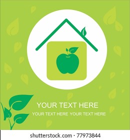Ecology house, ladybug