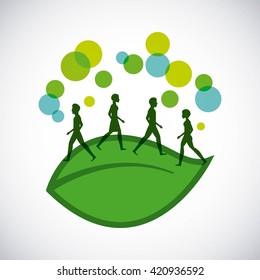 ecology icon design 