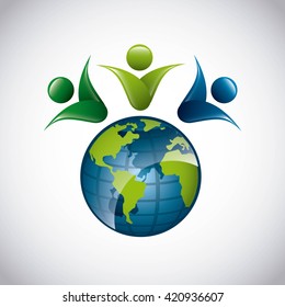 ecology icon design 