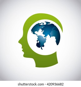 ecology icon design 