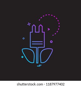 Ecology icon design vector