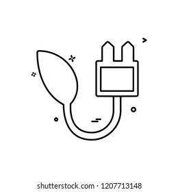 Ecology icon design vector